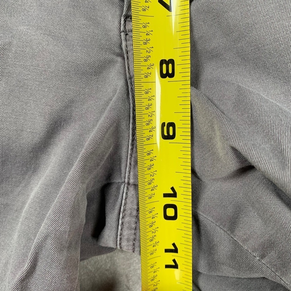 Vineyard Vines Island Short Mens 30 Gray Stretch Chino Flat Front Summer - Picture 6 of 11